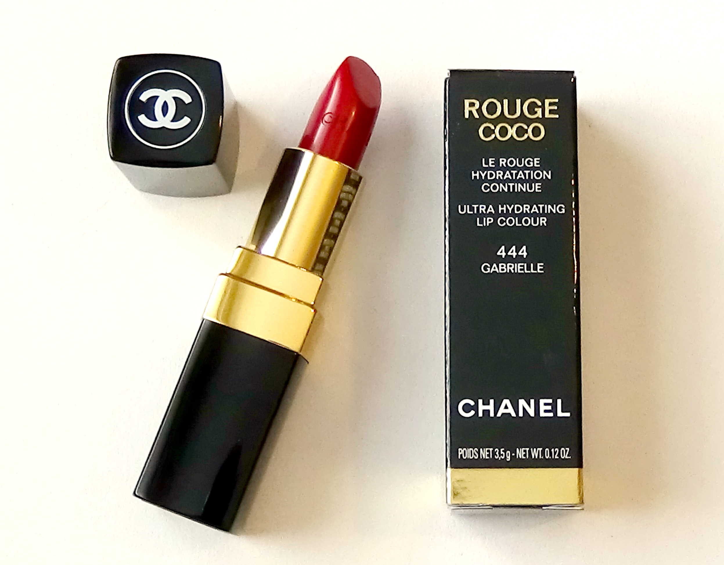 CHANEL Rouge Coco Ultra Hydrating Lip Colour 444 Gabrielle for