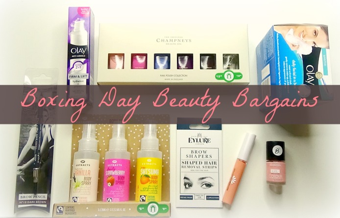 Boxing Day Beauty Bargains