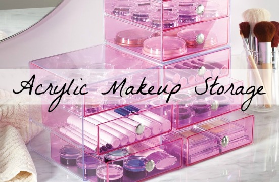 Acrylic Makeup Storage